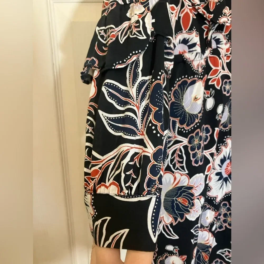Who What Wear long sleeved, tiered dress, pockets, excellent condition, medium - Picture 2 of 5